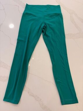 lululemon athletica Teal Green Leggings